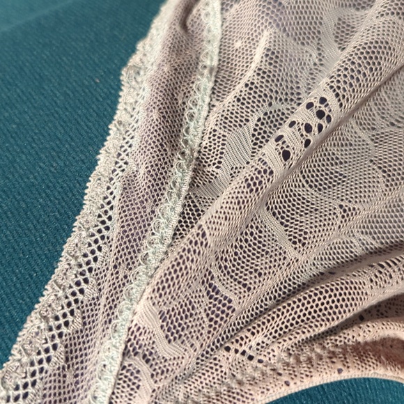 40DD Cacique Unlined Full Coverage Modern Lace bra Teal - Picture 5 of 7